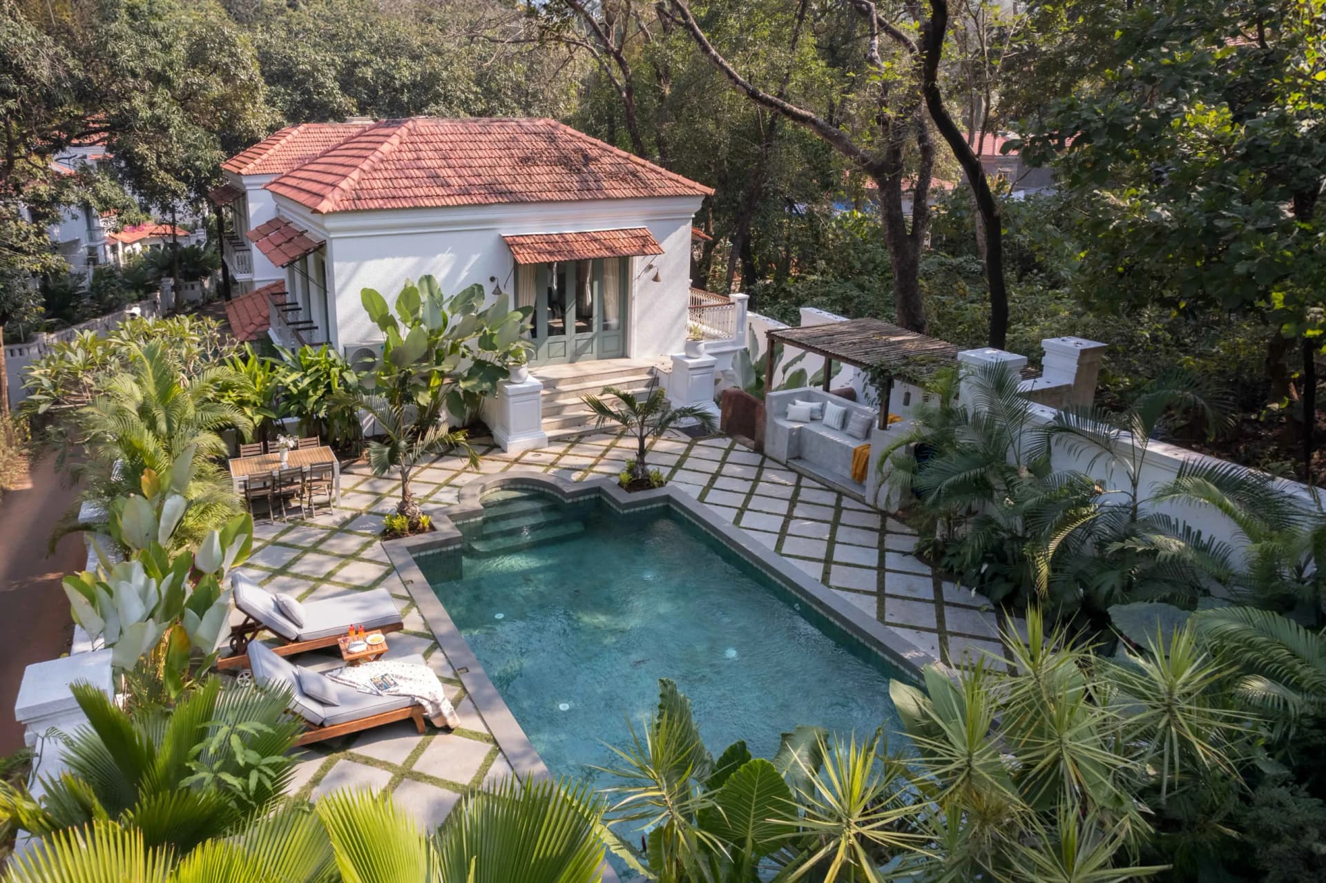 Villa Mandarina — Stand Alone Villa — 4BHK Private Pool Mansion in Siolim, Goa - Siolim, Goa