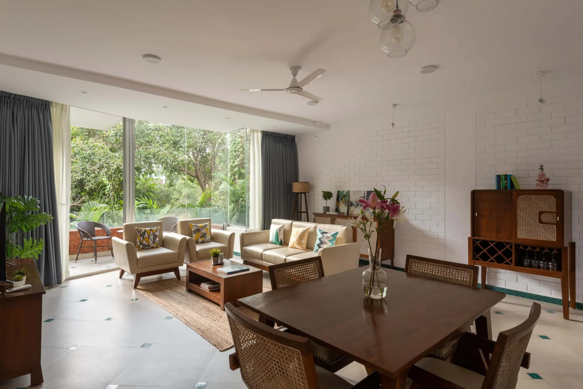 El Arbol — Apartment 110 — 2BHK Shared Pool Apartment in Nerul, Goa - Nerul, Goa