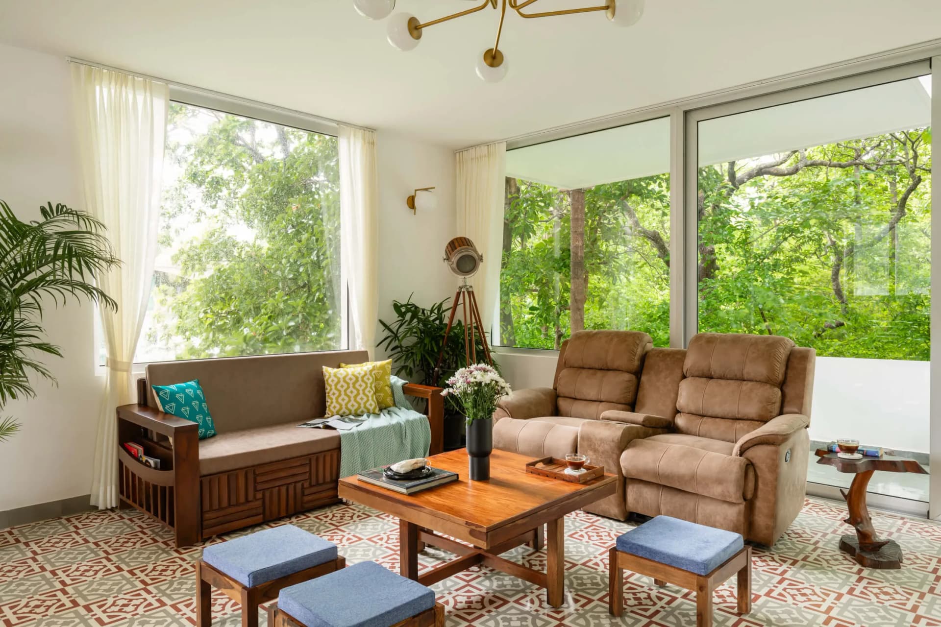El Rosario — Apartment 101 — 2BHK Shared Pool Apartment in Pilerne, Goa - Pilerne, Goa
